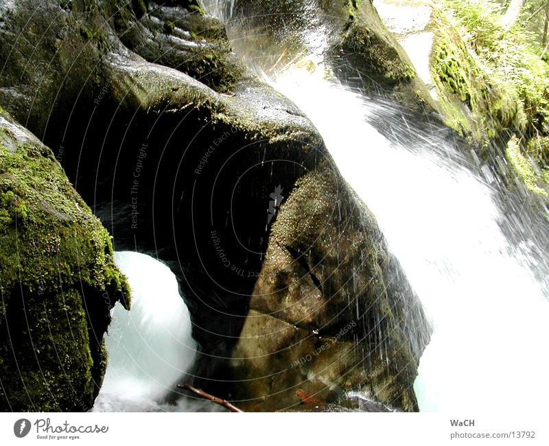 Naturdenkmal Schößwendklamm 2 Denkmal Österreich Wasserkraftwerk Naturphänomene Schlucht Klippe Brandung Stein widersetzen Fressen Berge u. Gebirge Fluss Bach