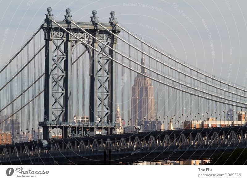 No sleep till Brooklyn Lifestyle Ferien & Urlaub & Reisen Tourismus Abenteuer Ferne Städtereise Nachtleben Business New York City Manhattan Manhattan Bridge