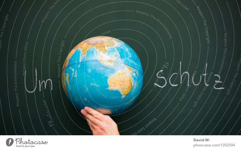 Umweltschutz Ferien & Urlaub & Reisen Tourismus Bildung Wissenschaften Schule lernen Tafel Schüler Mensch Leben Künstler Natur Erde Klimawandel Hoffnung