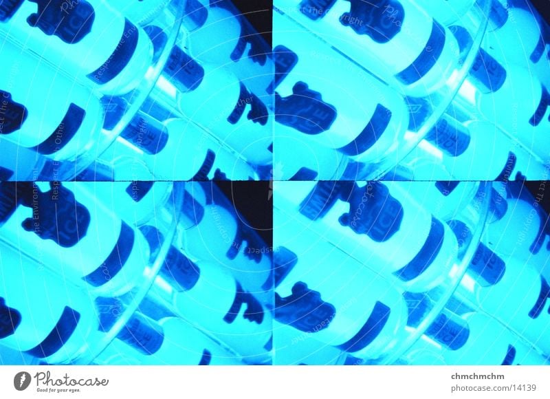 smir_on_ice Lomografie Eis blau Flasche Glas Vodka