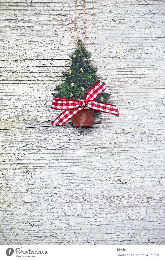 Knütchen aus Schweden Feste & Feiern Weihnachten & Advent Dekoration & Verzierung Schleife Zeichen Freude Glück Tradition weiß Weihnachtsbaum