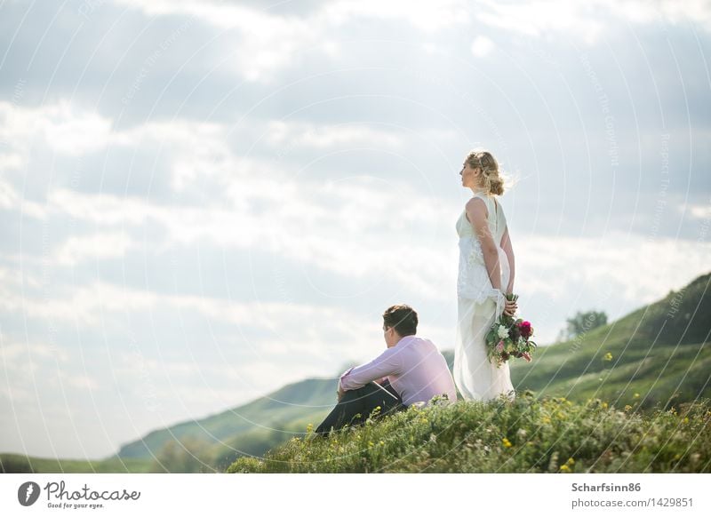 Die Braut und der Bräutigam im Stil von Boho, rustikal. elegant Freizeit & Hobby Ferien & Urlaub & Reisen Kreuzfahrt Berge u. Gebirge Veranstaltung Hochzeit