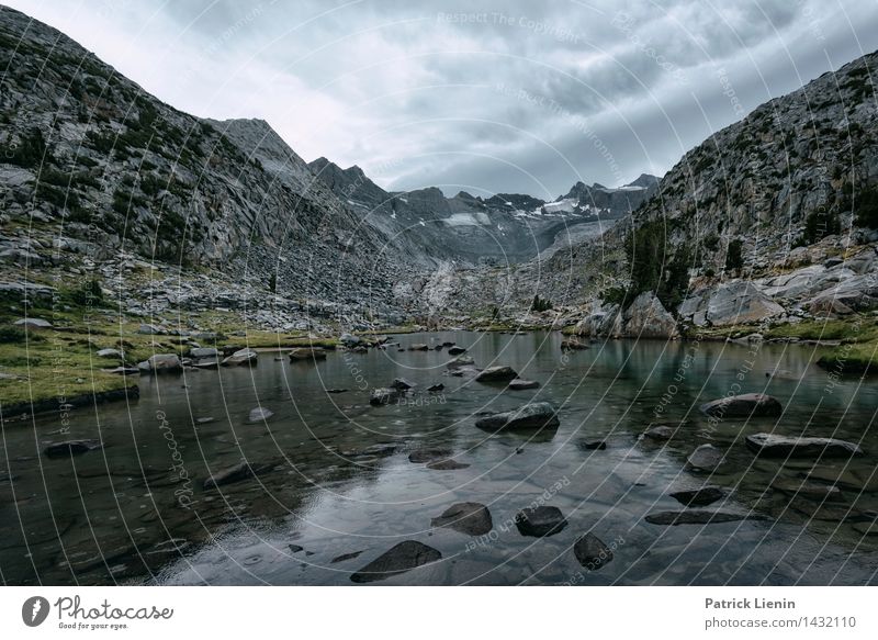 Donohue Pass harmonisch Wohlgefühl Zufriedenheit Ferien & Urlaub & Reisen Abenteuer Ferne Freiheit Expedition Camping Berge u. Gebirge wandern Umwelt Natur