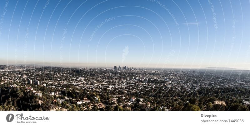 Los Angeles Skyline Kleinstadt Gebäude alt Architektur Straße Außenaufnahme schön Natur Licht Park attraktiv Symbole & Metaphern Hintergrund neutral