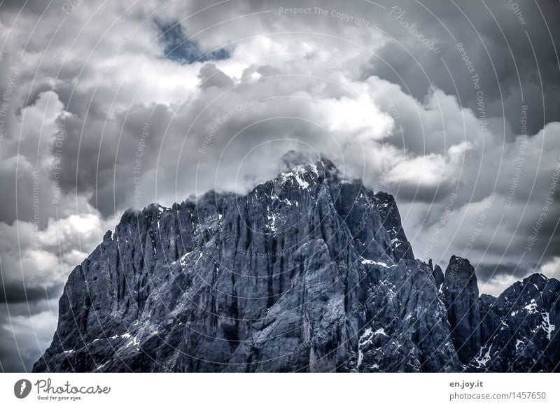 Himmel auf Erden Ferien & Urlaub & Reisen Abenteuer Berge u. Gebirge wandern Natur Landschaft Wolken Gewitterwolken Klima Klimawandel Wetter schlechtes Wetter