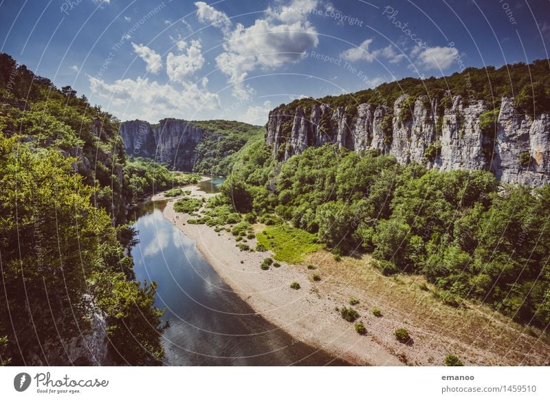 gorges du chassezac Ferien & Urlaub & Reisen Tourismus Ausflug Ferne Freiheit Sommer Berge u. Gebirge wandern Klettern Bergsteigen Natur Landschaft Himmel