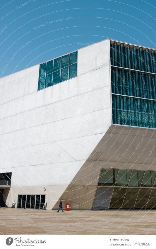 Haus der Musik Bauwerk Gebäude Architektur Sehenswürdigkeit Wahrzeichen Kultur Kunst Porto Portugal Casa da Música Tourismus Ferien & Urlaub & Reisen