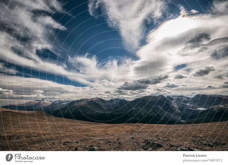 kontinentale Teilung Ferien & Urlaub & Reisen Abenteuer Sonne Berge u. Gebirge Umwelt Natur Landschaft Himmel Wolken Klima Klimawandel Wetter Park Wald Felsen