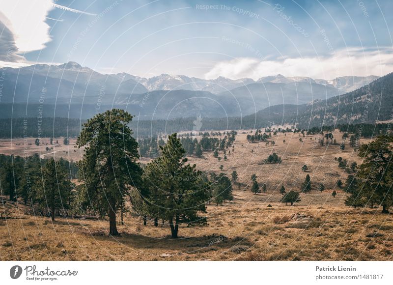 Rocky Mountains National Park Wellness harmonisch Wohlgefühl Zufriedenheit Ferien & Urlaub & Reisen Abenteuer Ferne Freiheit Expedition Camping Sonne