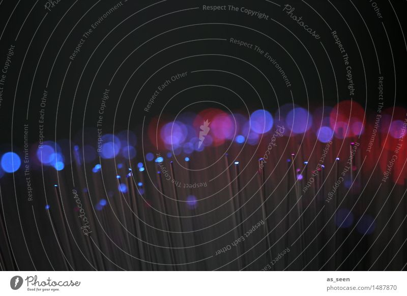 Blue lights harmonisch Nachtleben Lounge Feste & Feiern Silvester u. Neujahr Technik & Technologie Unterhaltungselektronik Wissenschaften High-Tech