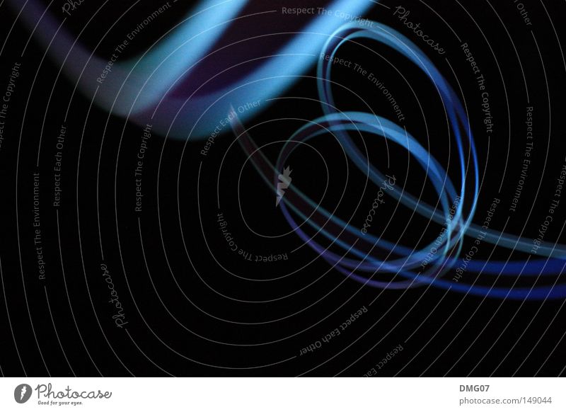 Blue Stil Winter Musik Herbst Bewegung Coolness schwarz Beleuchtung Strahlung Dynamik Geschwindigkeit blau Licht Langzeitbelichtung