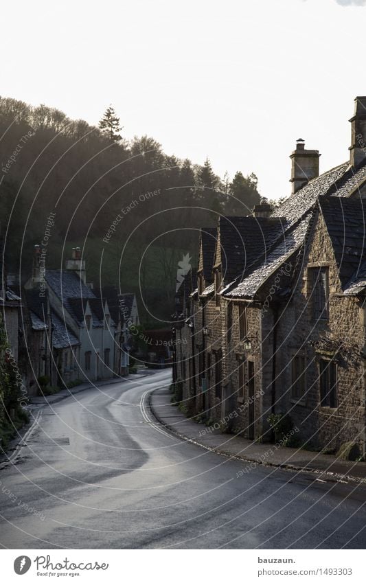 village. Ferien & Urlaub & Reisen Tourismus Ausflug Städtereise Häusliches Leben Wohnung Haus Himmel Schönes Wetter Baum Dorf Kleinstadt Bauwerk Gebäude