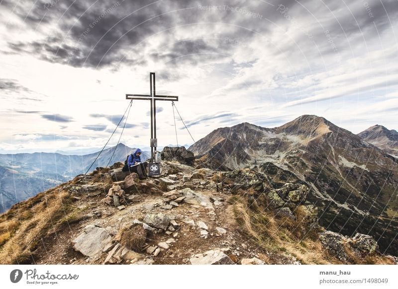 Letzter Eintrag Freude Freizeit & Hobby Ferien & Urlaub & Reisen Tourismus Ausflug Berge u. Gebirge wandern Sport Mensch feminin Junge Frau Jugendliche 1