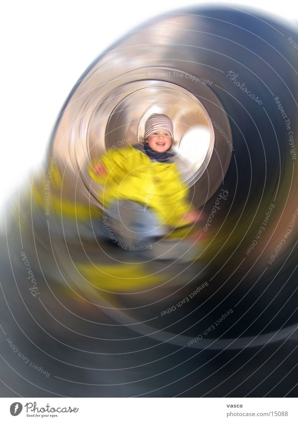 Ri-Ra-Rutsch Kind Mädchen Rutsche Spielplatz Spielen Mensch lachen