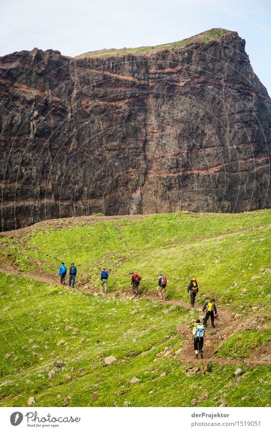 Walk the line 1 Ferien & Urlaub & Reisen Tourismus Ausflug Abenteuer Ferne Freiheit Expedition Berge u. Gebirge wandern Umwelt Natur Landschaft Pflanze Tier