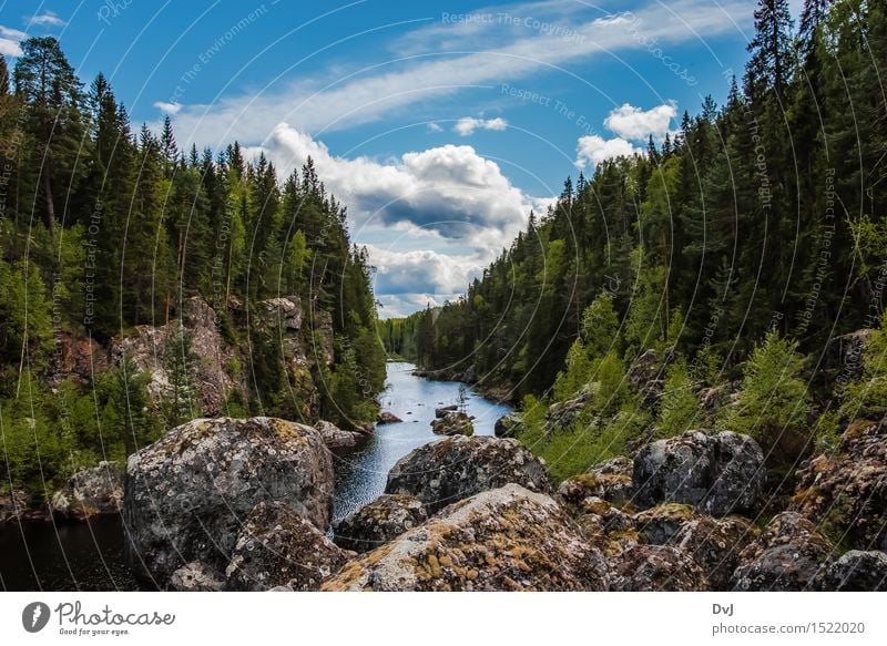 Der tote Wasserfall Ferien & Urlaub & Reisen Tourismus Ausflug Abenteuer Freiheit Camping Sommer Sommerurlaub Berge u. Gebirge wandern Natur Landschaft Wolken