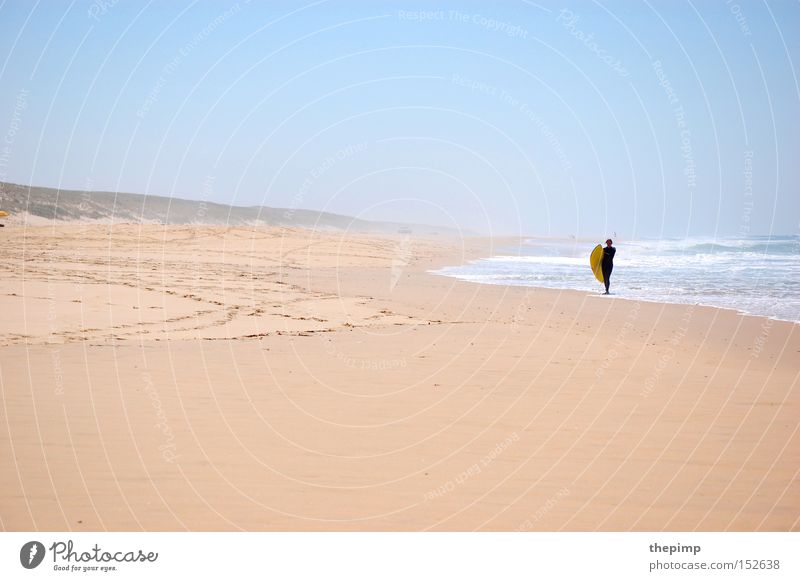 go surfing Strand Meer Sand Wellen Frankreich Atlantik Küste Surfbrett Ebbe Gezeiten Wassersport Sport Spielen big waves sommerh Flut Surfen