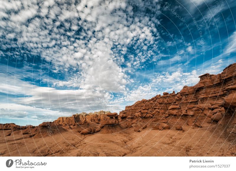 Desertscape harmonisch Wohlgefühl Ferien & Urlaub & Reisen Ausflug Abenteuer Ferne Freiheit Sommer Berge u. Gebirge Umwelt Natur Landschaft Himmel Wolken Klima