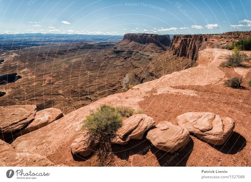 Canyonlands Erholung ruhig Ferien & Urlaub & Reisen Tourismus Ausflug Abenteuer Ferne Freiheit Expedition Sommer Berge u. Gebirge Natur Landschaft Himmel Klima