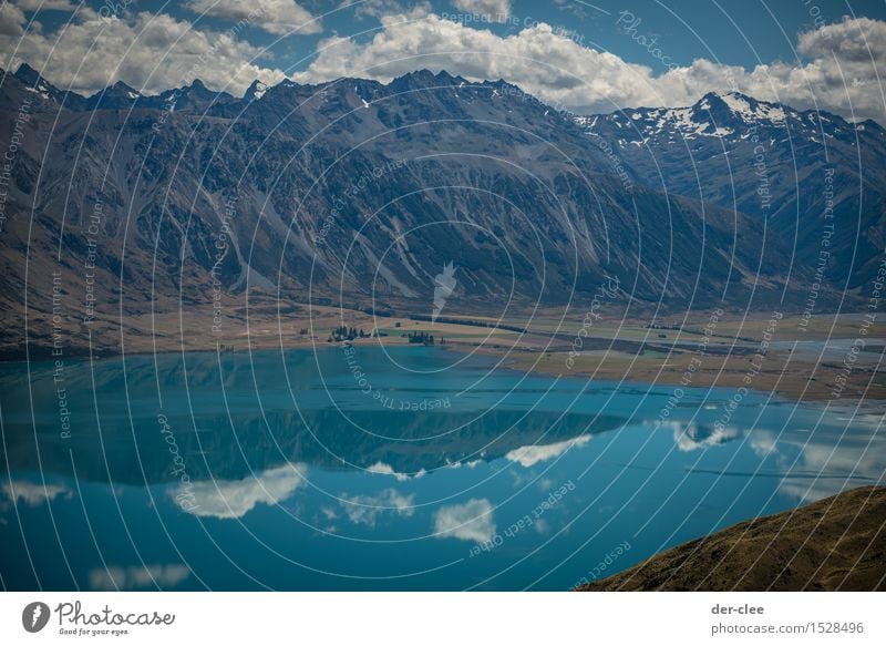 Spiegelbild Ferien & Urlaub & Reisen Ausflug Freiheit Sommer Sommerurlaub Sonne Berge u. Gebirge Klettern Bergsteigen Umwelt Natur Landschaft Urelemente Wasser