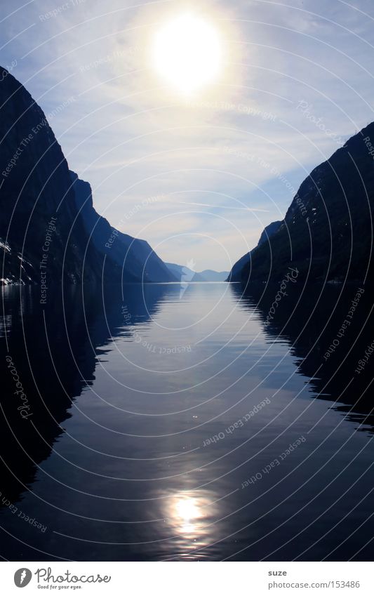 Sonnenspiegel Wellness harmonisch ruhig Meditation Umwelt Natur Landschaft Urelemente Luft Wasser Himmel Horizont Sonnenlicht Sommer Klima Schönes Wetter