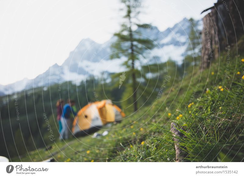 Wandern im Dachstein Gebirge Gesundheit sportlich Fitness Freizeit & Hobby Ferien & Urlaub & Reisen Tourismus Ausflug Freiheit Berge u. Gebirge wandern Klettern