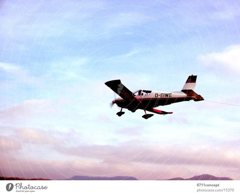 Landung Flugzeug Gleitflug Luftverkehr Himmel Flugzeuglandung Beginn