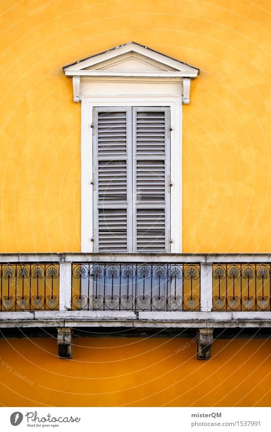 Blick I Kunst ästhetisch Fenster Autofenster Abteilfenster Fensterladen Fensterbrett Fensterblick Fensterkreuz Fensterfront mediterran Farbfoto mehrfarbig