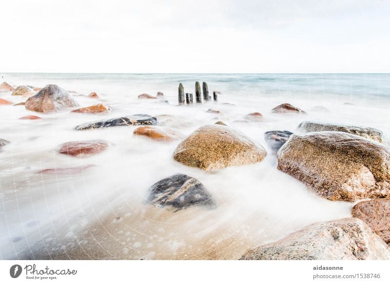 Ostsee Landschaft Wasser Schönes Wetter Zufriedenheit achtsam Gelassenheit ruhig Leben Fernweh Farbfoto mehrfarbig Außenaufnahme Menschenleer Tag