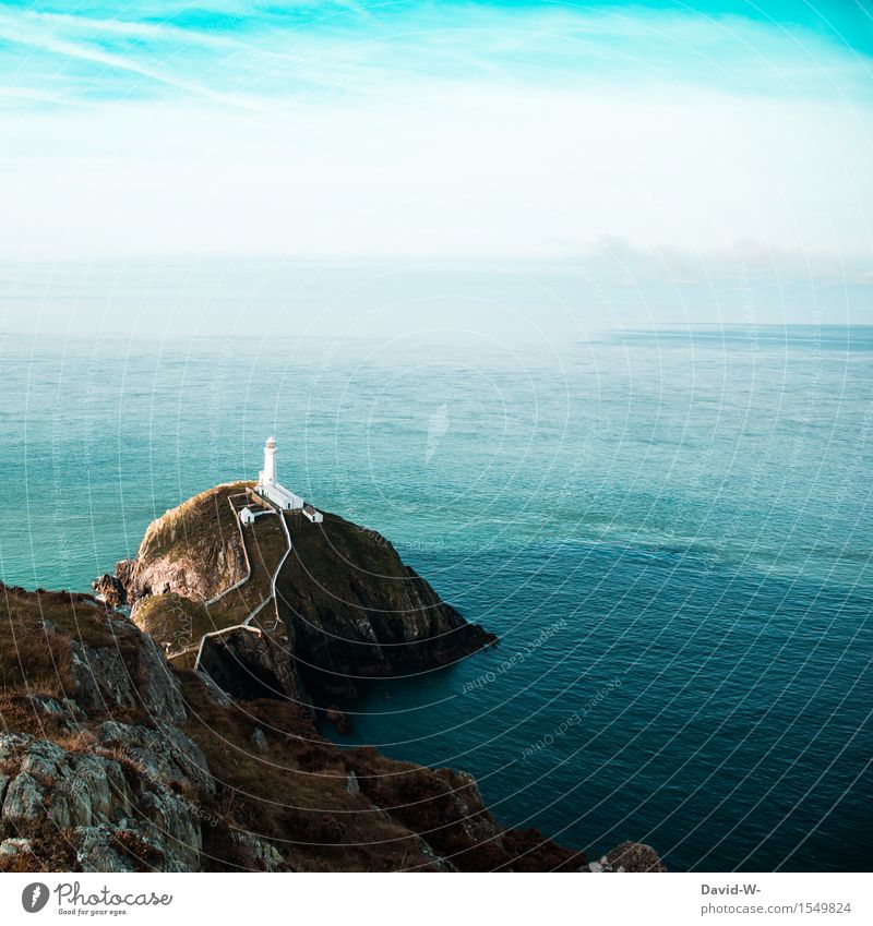 Leuchtturm zum Quadrat Ferien & Urlaub & Reisen Tourismus Ausflug Abenteuer Ferne Freiheit Sommer Sommerurlaub Meer Insel wandern Häusliches Leben Umwelt Natur