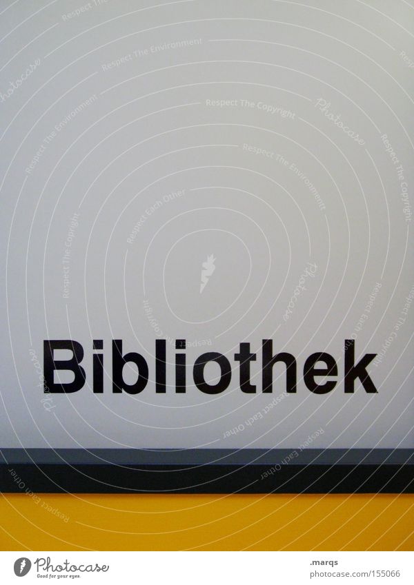 Bibliothek Farbfoto Gedeckte Farben Innenaufnahme Textfreiraum oben Totale Bildung Wissenschaften Erwachsenenbildung Studium Hochschullehrer Schriftzeichen