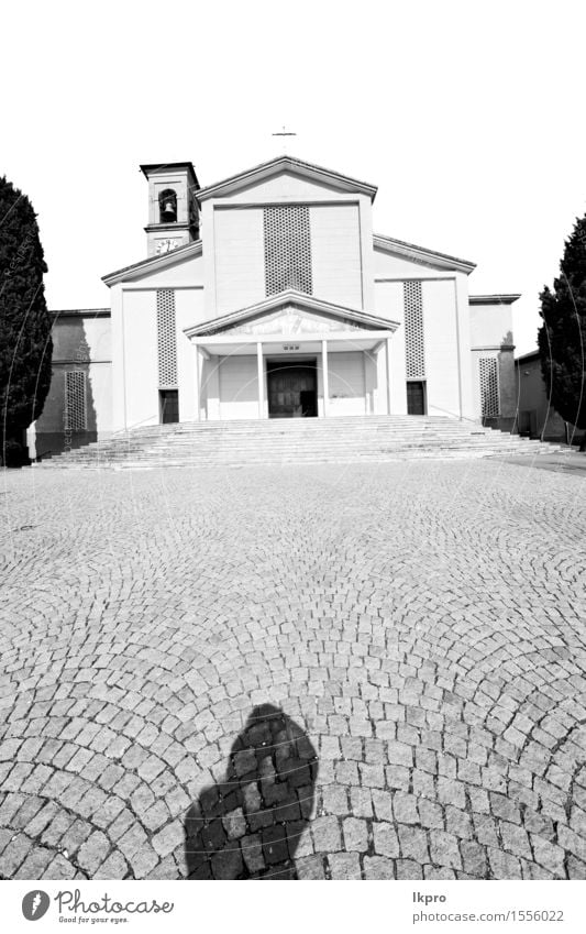 Spalte alte Architektur in Italien Europa Mailand schön Ferien & Urlaub & Reisen Tourismus Haus Kunst Kultur Landschaft Himmel Kleinstadt Stadt Kirche Gebäude