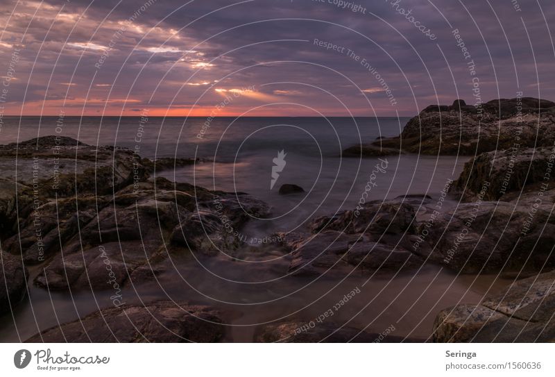 Farbenspiel Ferien & Urlaub & Reisen Ausflug Ferne Strand Meer Insel Wellen Umwelt Natur Landschaft Wasser Himmel Sonnenaufgang Sonnenuntergang Sonnenlicht