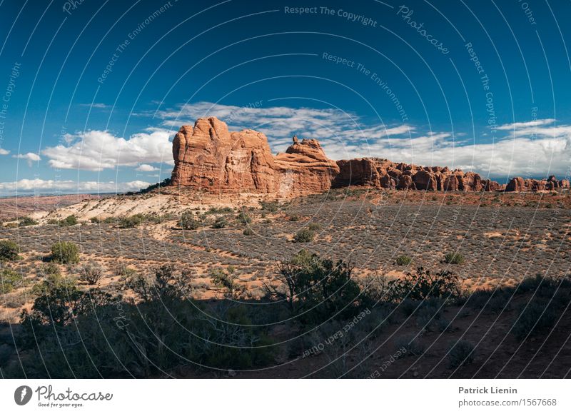 Arches National Park Ferien & Urlaub & Reisen Abenteuer Sommer Berge u. Gebirge Umwelt Natur Landschaft Urelemente Erde Sand Himmel Sonne Wetter Schönes Wetter