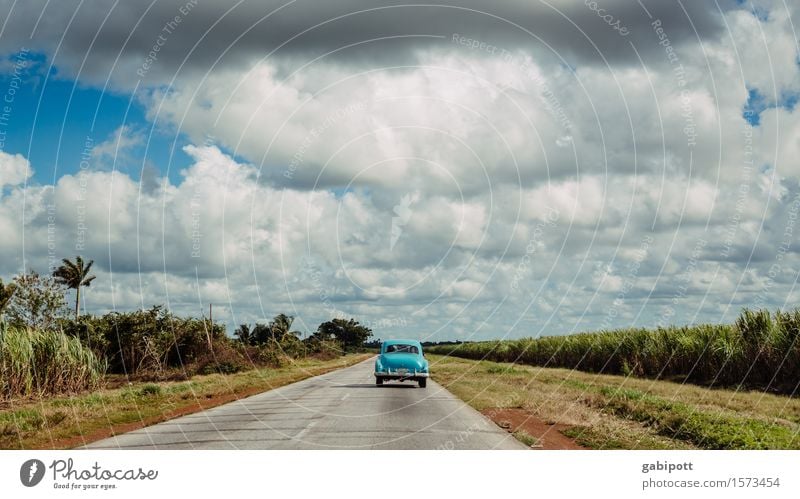 gute Straßen, schlechte Straßen Ferien & Urlaub & Reisen Tourismus Ausflug Abenteuer Ferne Freiheit Sommerurlaub Landschaft Urelemente Himmel Wolken Horizont