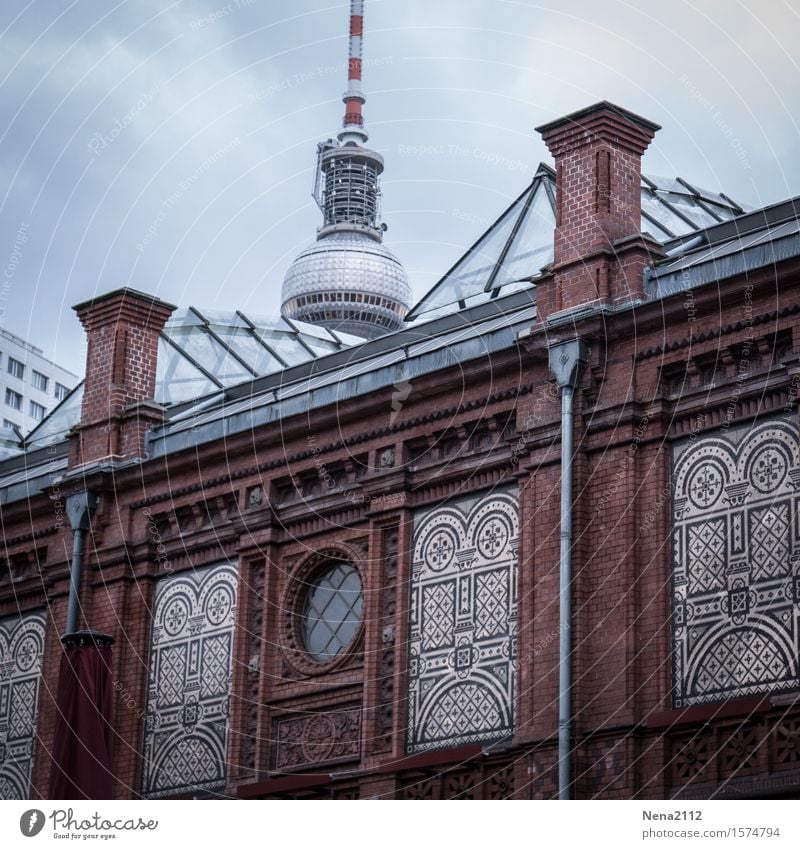 Hackescher Markt Stadt Hauptstadt Stadtzentrum Altstadt Fußgängerzone bevölkert Haus Industrieanlage Fabrik Bauwerk Gebäude Architektur Fassade Sehenswürdigkeit