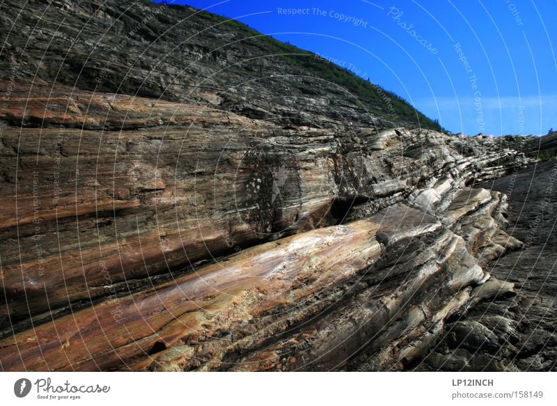 MO I RANA Berg Norwegen Skandinavien Berge u. Gebirge wandern Gletscher Holz Ferien & Urlaub & Reisen Stein Felsen Hügel Landschaft Strukturen & Formen