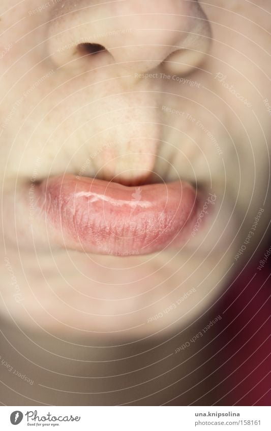 schmollen Gesicht Nase Mund Lippen weich Wut Gefühle Ärger Frustration Kinderschippe Kindermund Grimasse Gesichtsausdruck Kinn unsympathisch beleidigt flunsch