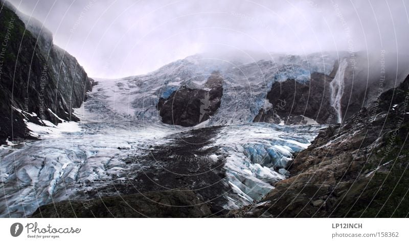 Gletscher Stylez ..."Klappe, die Zweite!" Farbfoto Außenaufnahme Strukturen & Formen Menschenleer Textfreiraum oben Tag Ferien & Urlaub & Reisen Schnee