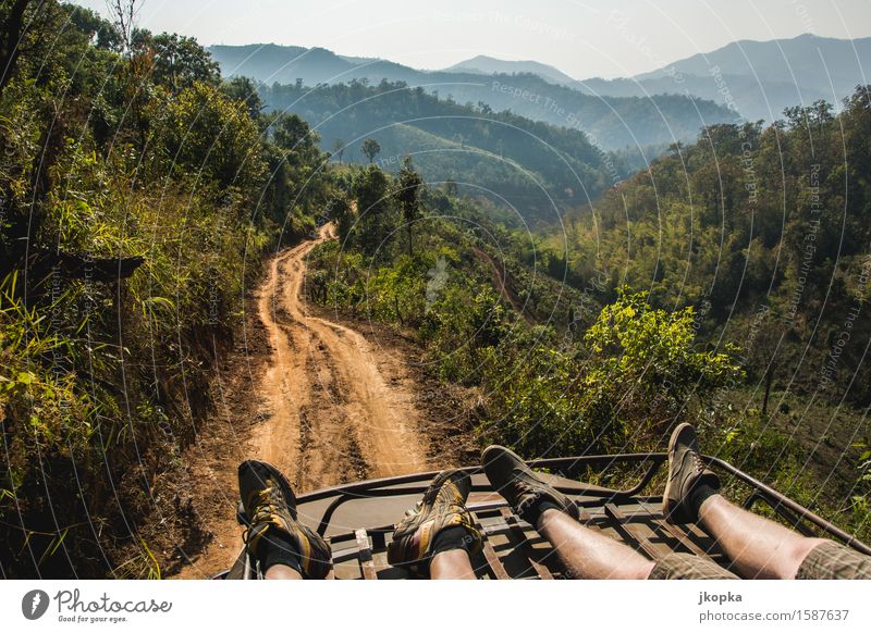 Reisen durch die Berge von Nord-Thailand Ferien & Urlaub & Reisen Ausflug Abenteuer Ferne Freiheit Safari Expedition Berge u. Gebirge Wohnung Mensch maskulin 2