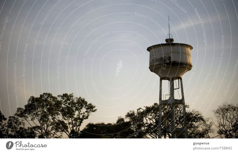 w hoch 2 tower Wasserturm Himmel ruhig Abend frei Detailaufnahme schön tower of water haven silence evening free