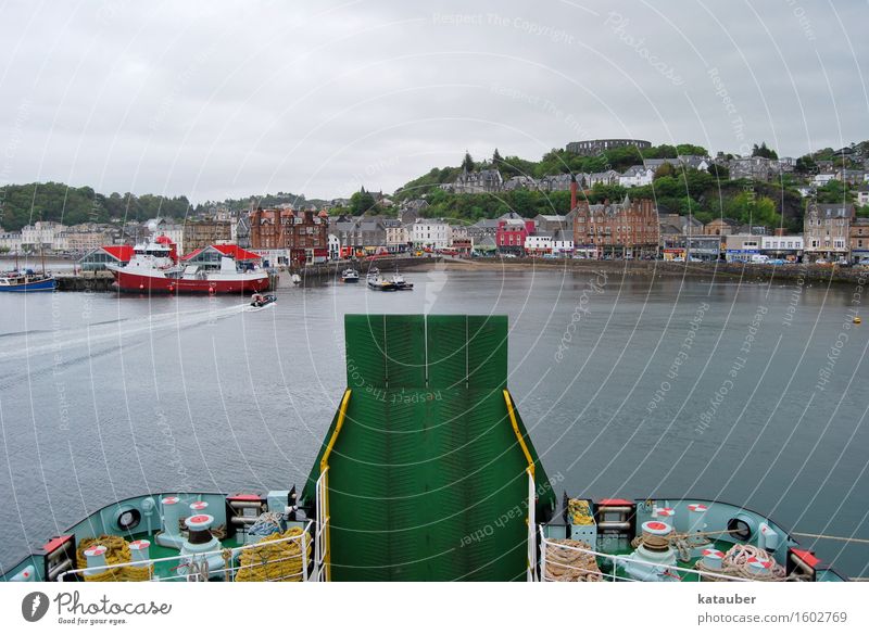 den sicheren hafen verlassen Schifffahrt Fähre Hafen An Bord fahren Ferien & Urlaub & Reisen Vorfreude Optimismus Neugier Hoffnung Abenteuer aufbruch gehen oban