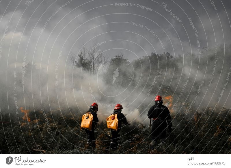 wenn Frauen grillen Zerstörung grau-rot Feuerwehreinsatz Freude holz brennstoff holzkohle grillanzünder grillen party löschen wasser alarm rauch