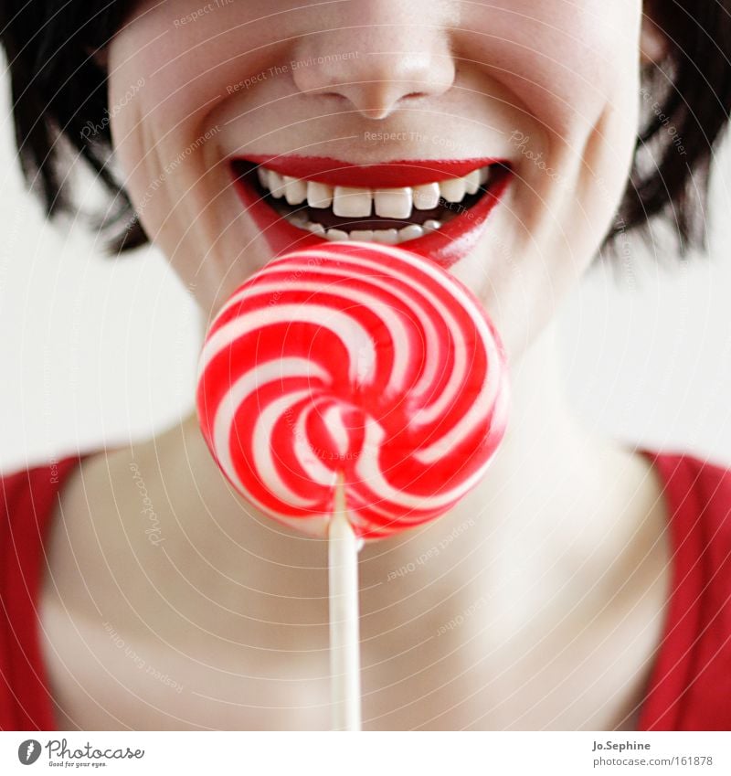 sugar II Lollipop Dauerlutscher Lutscher Bonbon Süßwaren süß lecker Fröhlichkeit Freude Kindheit Begierde Appetit & Hunger Geschmackssinn Ernährung Genuss