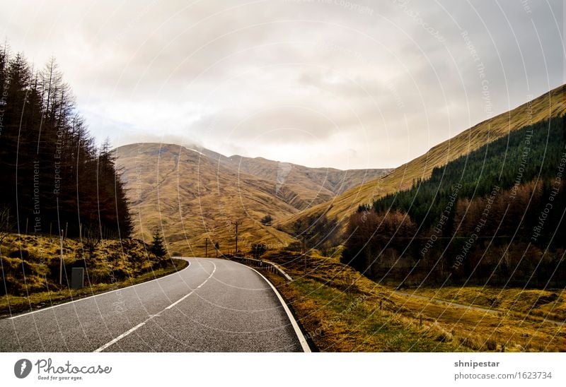 The Highlands Ferien & Urlaub & Reisen Tourismus Ausflug Ferne Expedition Insel Berge u. Gebirge wandern Umwelt Natur Landschaft Frühling Klima Baum Sträucher