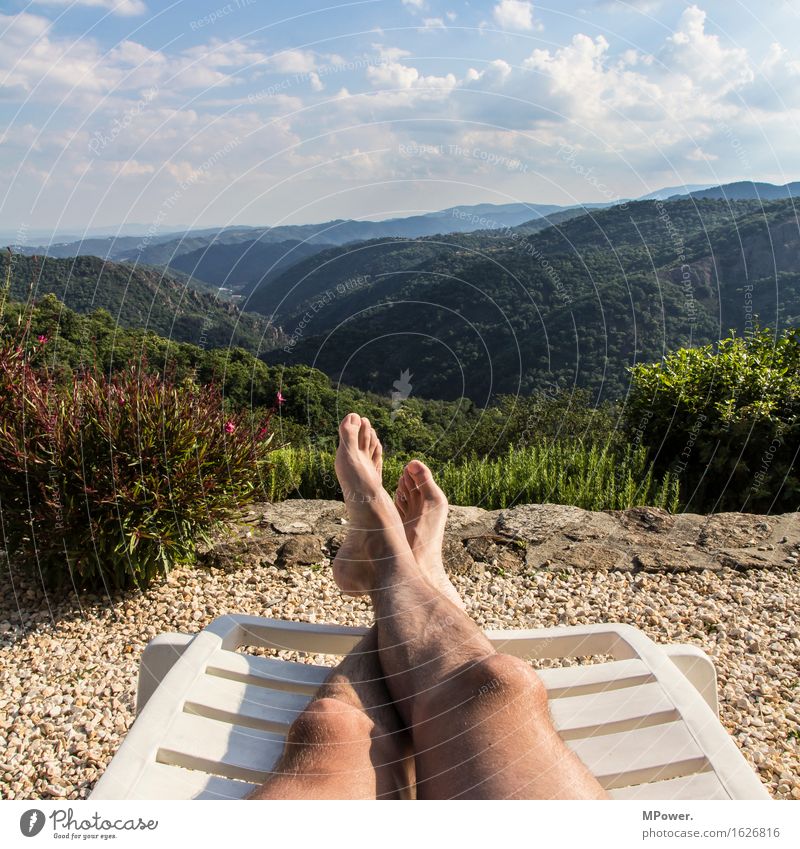 urlaubsgrüße Lifestyle Freizeit & Hobby Garten Beine Fuß Mensch Umwelt Natur Landschaft Sonne Schönes Wetter Wald Schlucht Schwimmen & Baden heiß Gefühle Glück