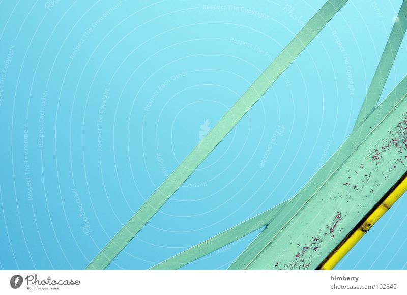 steel beam Farbfoto mehrfarbig Außenaufnahme Detailaufnahme abstrakt Strukturen & Formen Menschenleer Textfreiraum links Textfreiraum oben Hintergrund neutral