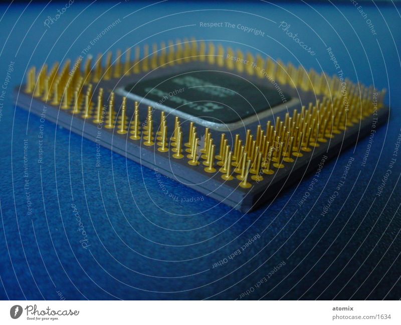 Prozessor Elektrisches Gerät Baustein Technik & Technologie Pins Elektronik Personenzug