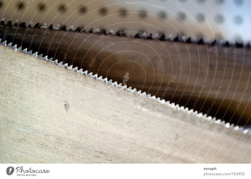 Tooltime Werkzeug Säge Sägeblatt heimwerken Handwerk Kunst Kunsthandwerk abstrakt sägezahn zacken zahn spitz schneide kantige kunst arbeitsmittel