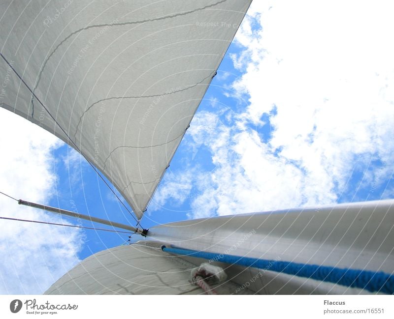 Hart_am_Wind_2 Segeln Wolken See Sport Himmel